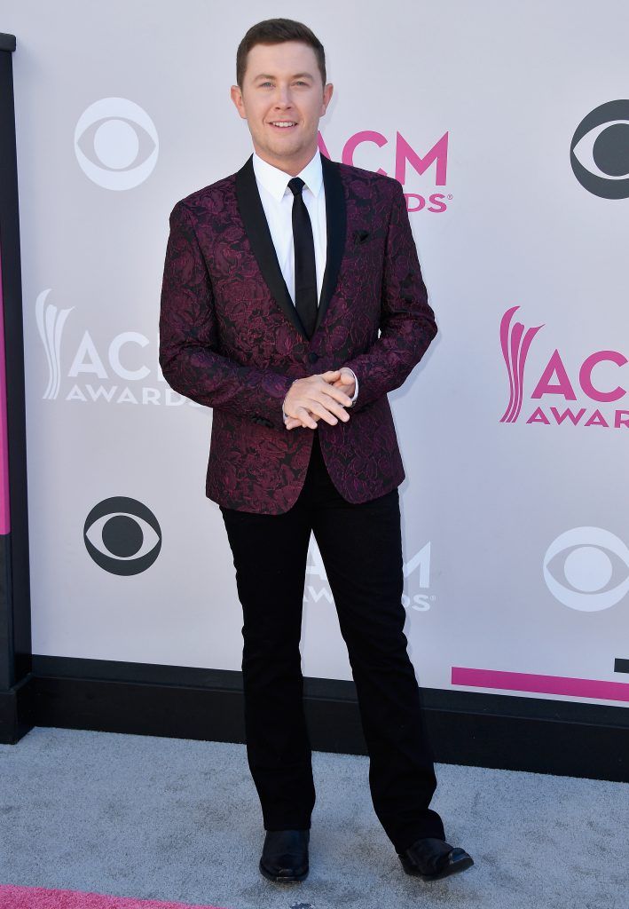 Recording artist Scotty McCreery attends the 52nd Academy Of Country Music Awards at Toshiba Plaza on April 2, 2017 in Las Vegas, Nevada.  (Photo by Frazer Harrison/Getty Images)