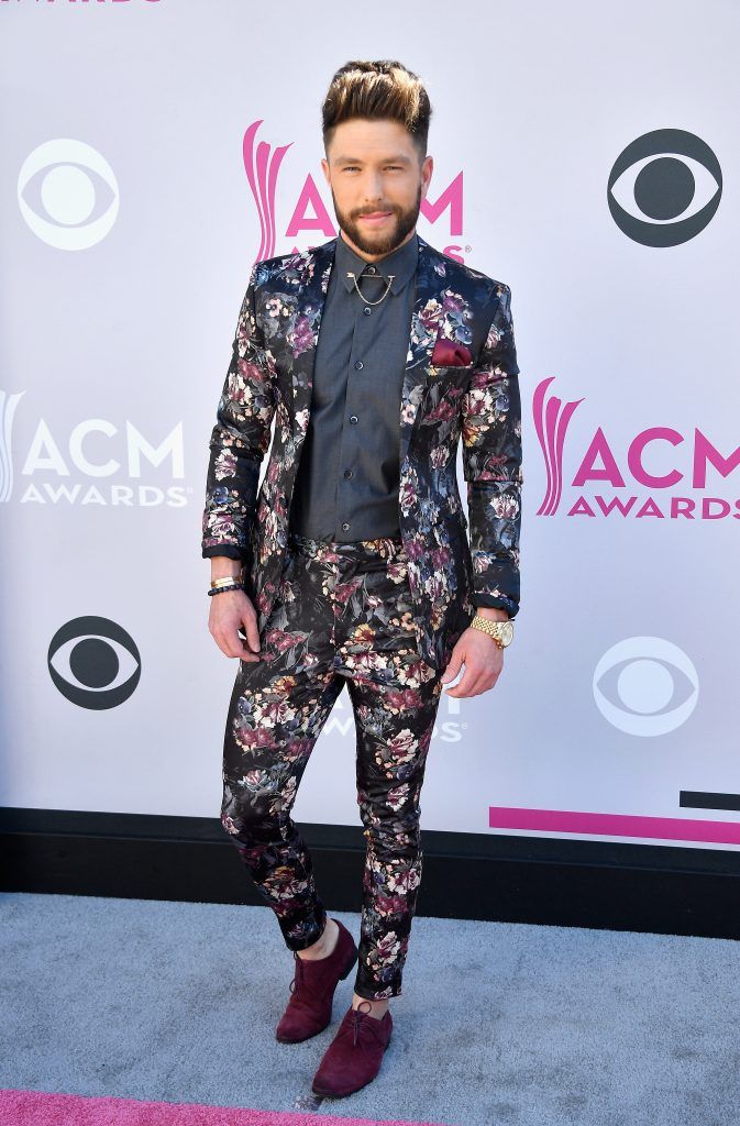 Recording artist Chris Lane attends the 52nd Academy Of Country Music Awards at Toshiba Plaza on April 2, 2017 in Las Vegas, Nevada.  (Photo by Frazer Harrison/Getty Images)