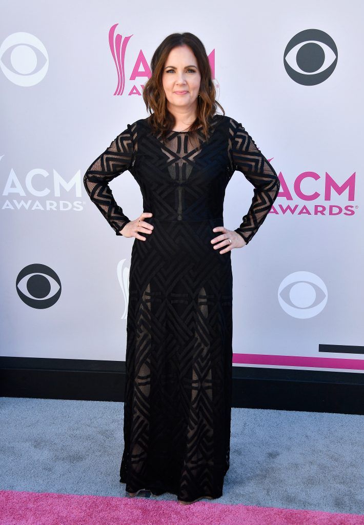 Singer/songwriter Lori McKenna attends the 52nd Academy Of Country Music Awards at Toshiba Plaza on April 2, 2017 in Las Vegas, Nevada.  (Photo by Frazer Harrison/Getty Images)