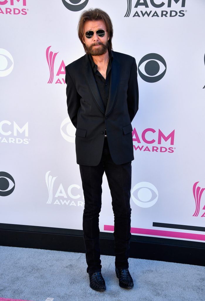 Singer-songwriter Ronnie Dunn of Brooks & Dunn attends the 52nd Academy Of Country Music Awards at Toshiba Plaza on April 2, 2017 in Las Vegas, Nevada.  (Photo by Frazer Harrison/Getty Images)