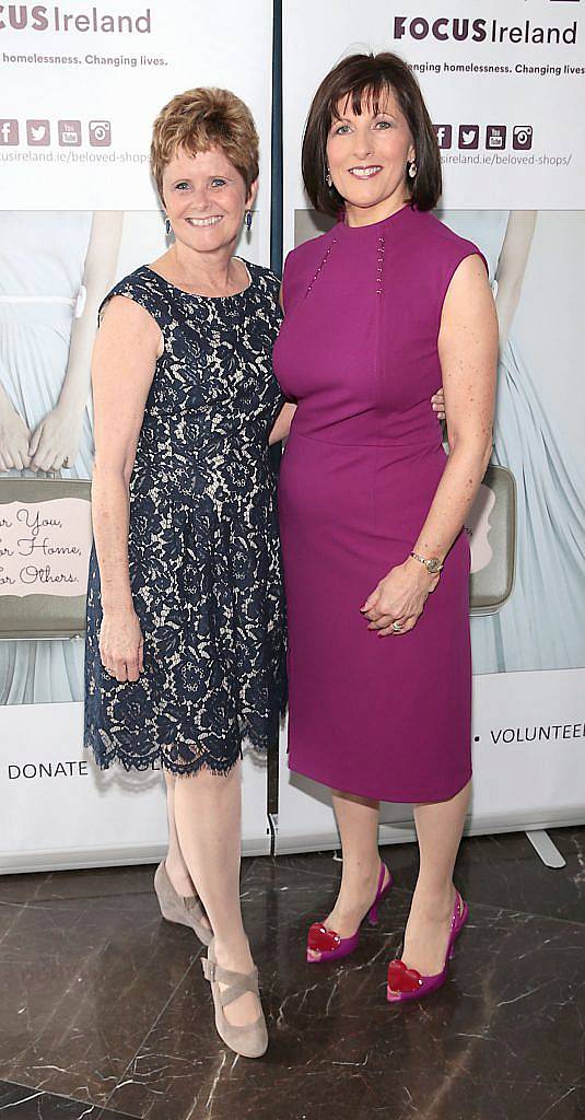 Rita Cotter and Linda Cotter at the 2nd Annual Focus Ireland Charity Lunch at Geisha Restaurant, Malahide. Picture by Brian McEvoy