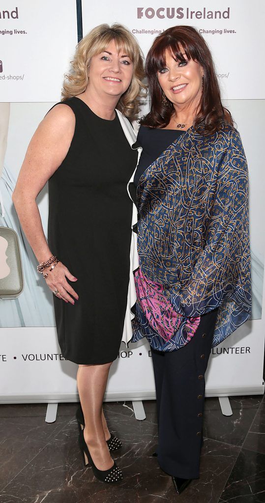 Susan McLaverty and Anne Wolverson at the 2nd Annual Focus Ireland Charity Lunch at Geisha Restaurant, Malahide. Picture by Brian McEvoy