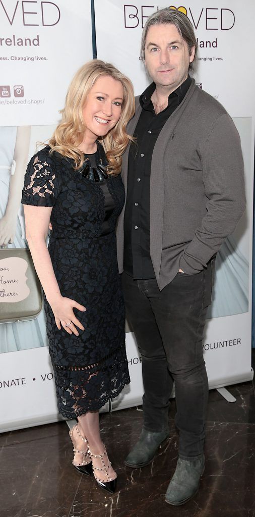 Andrea Hayes and David Torpey at the 2nd Annual Focus Ireland Charity Lunch at Geisha Restaurant, Malahide. Picture by Brian McEvoy