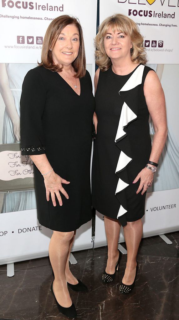 Marion Harrington and Susan McLaverty at the 2nd Annual Focus Ireland Charity Lunch at Geisha Restaurant, Malahide. Picture by Brian McEvoy