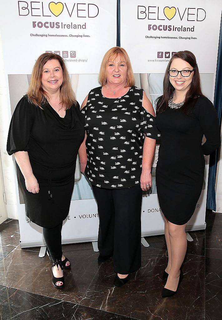 Anne Murphy, Geraldine Goddard and Rita Gaizawskait at the 2nd Annual Focus Ireland Charity Lunch at Geisha Restaurant, Malahide. Picture by Brian McEvoy