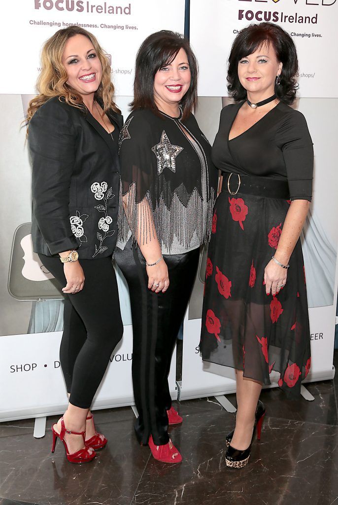 Mary Coffey, Joyce Clegg and Therese Doyle at the 2nd Annual Focus Ireland Charity Lunch at Geisha Restaurant, Malahide. Picture by Brian McEvoy