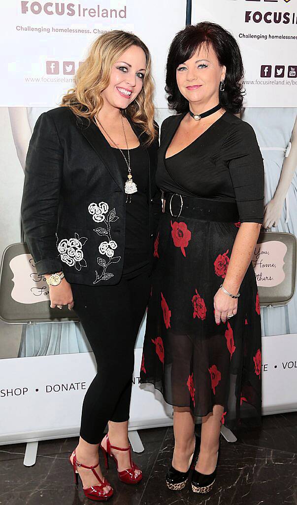 Mary Coffey and Therese Doyle at the 2nd Annual Focus Ireland Charity Lunch at Geisha Restaurant, Malahide. Picture by Brian McEvoy