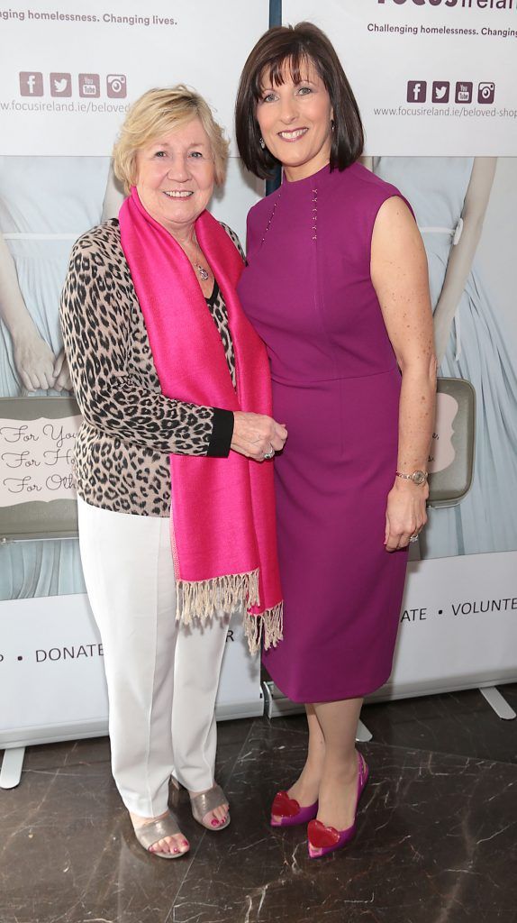 Irene Tyrell and Rita Condon at the 2nd Annual Focus Ireland Charity Lunch at Geisha Restaurant, Malahide. Picture by Brian McEvoy