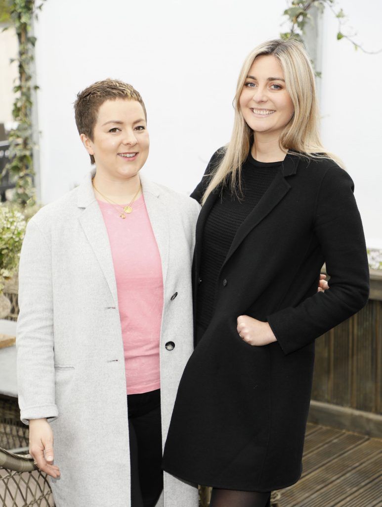 Rosemary McCabe and Aoibhinn McBride at the exclusive launch of AVOCA Dunboyne in the beautiful surrounds of the brand-new store on Tuesday 4th April. The event was attended by key lifestyle media, social influencers and stylists-photo Kieran Harnett