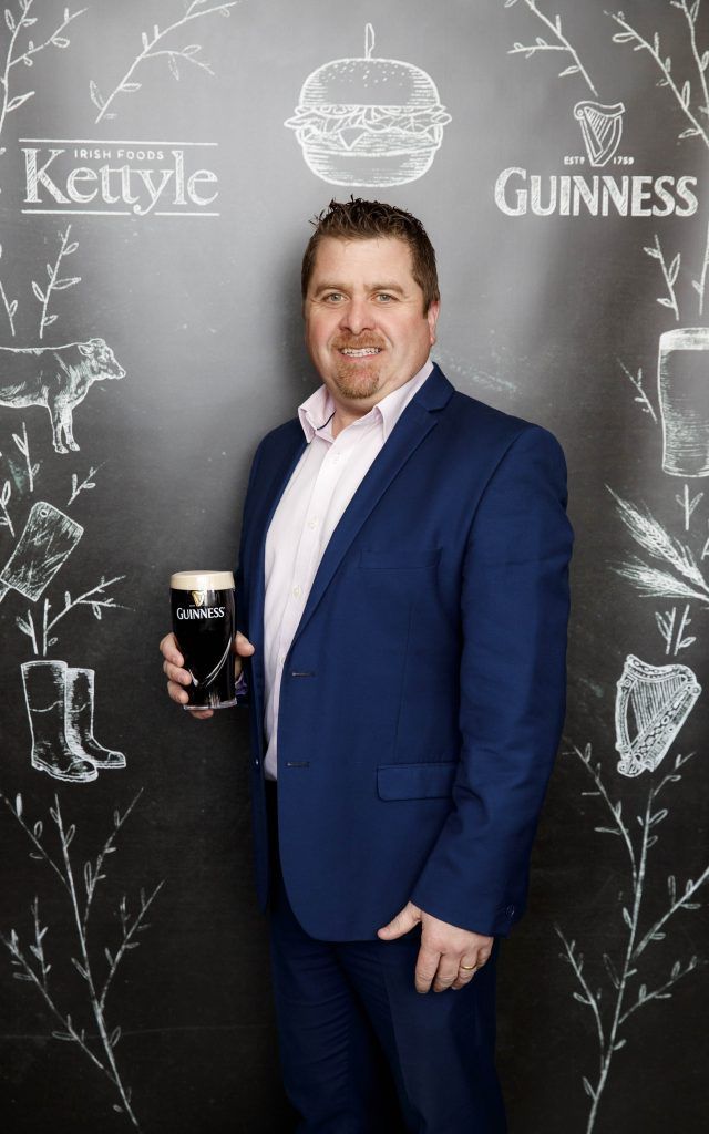 Christy Broe pictured at an event in the Open Gate Brewery to celebrate the new partnership between multi award winning meat supplier, Kettyle Irish Foods and beer giant, Guinness, 04/04/17. Picture Andres Poveda