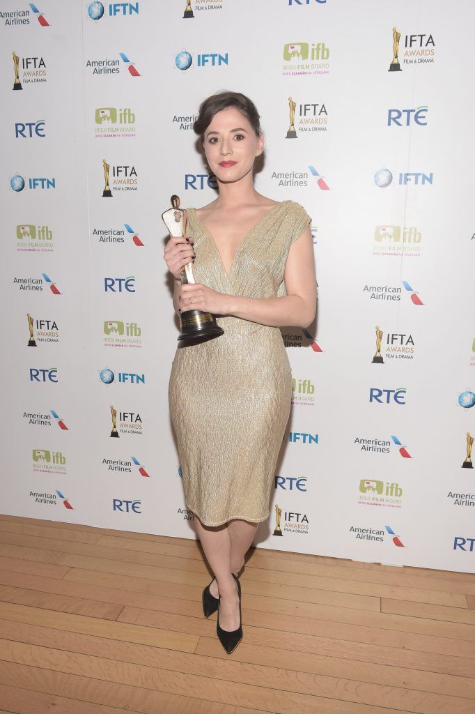 Charlie Murphy who won the IFTA for Best Supporting Actress  in a Drama for Happy Valley.
Photo by Michael Chester