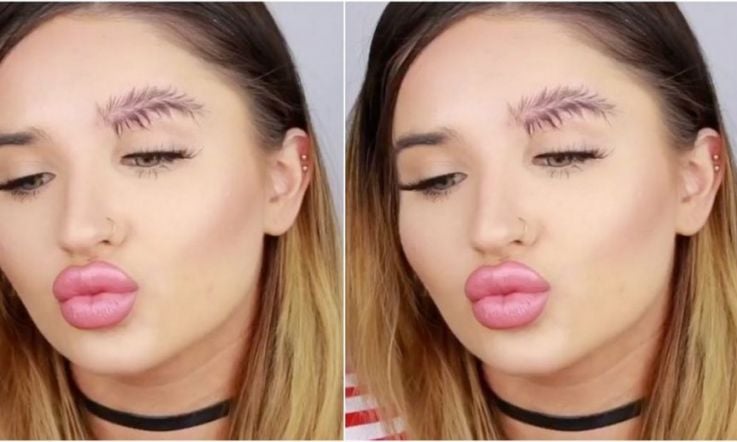 Have you seen the latest brow trend?