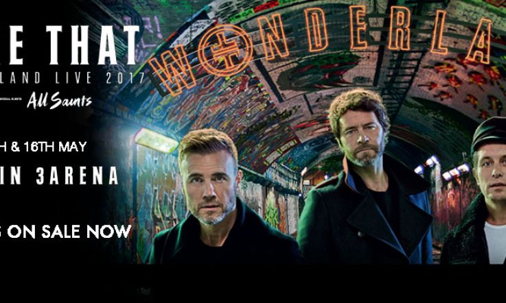 Win tickets to Take That in the 3Arena PLUS an amazing pre-gig makeover with Inglot