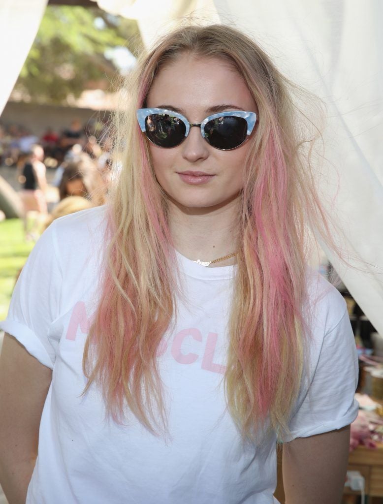 Actor Sophie Turner attends The Hyde Away, hosted by Republic Records & SBE, presented by Hudson and bareMinerals during Coachella  on April 15, 2017 in Thermal, California.  (Photo by Jonathan Leibson/Getty Images for Republic Records/UMG)