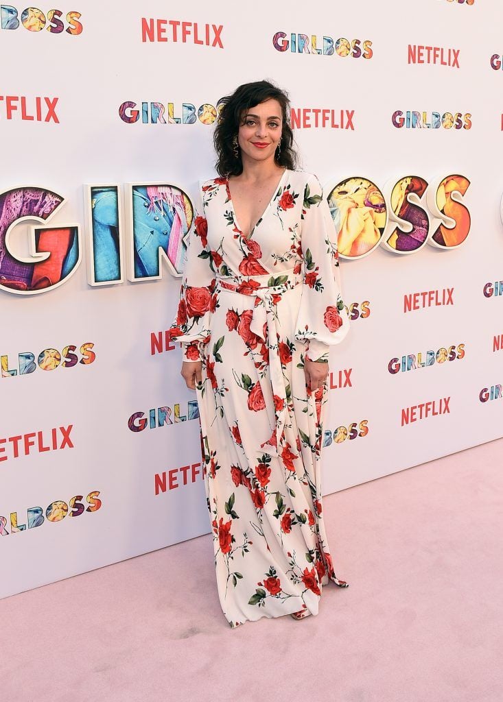 Irene Marquette attends the premiere of Netflix's "Girlboss" at ArcLight Cinemas on April 17, 2017 in Hollywood, California.  (Photo by Kevork Djansezian/Getty Images)