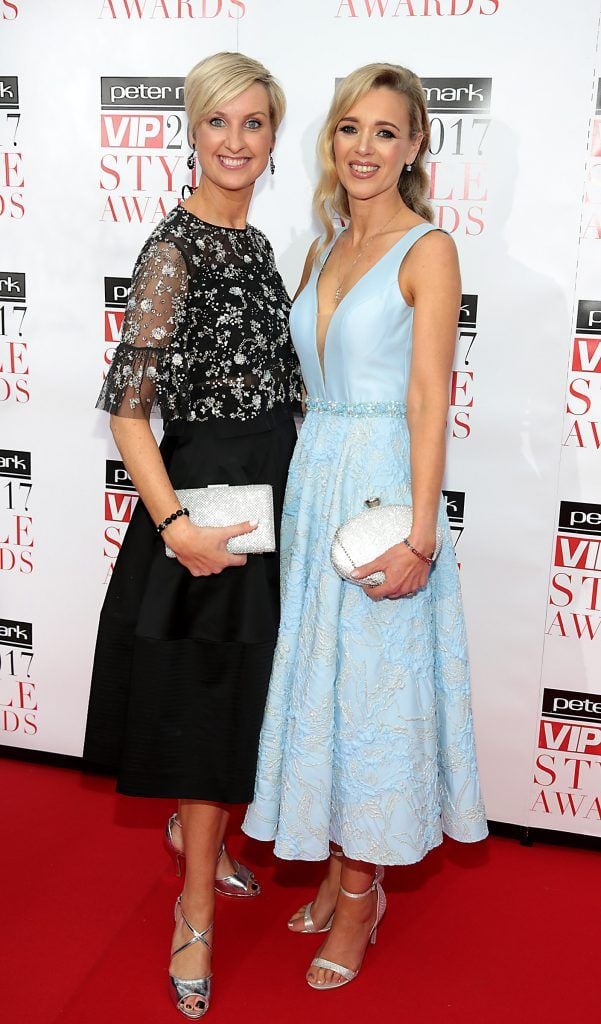 Niamh O Donovan and Vivienne Doyle at the Peter Mark Vip Style Awards 2017 at The Marker Hotel,Dublin.
Picture:Brian McEvoy