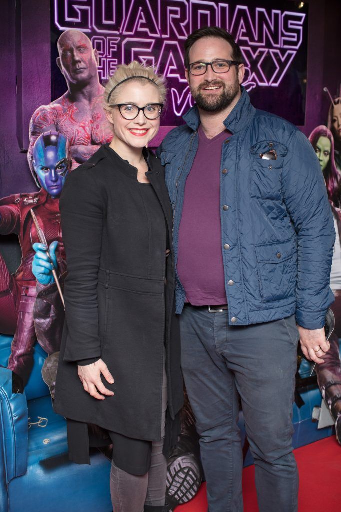 Lou & David Bennett pictured at the Special Preview Screening of Marvel's Guardians Of The Galaxy Vol. 2 at Cineworld Cinemas, April 25. Photo: Anthony Woods