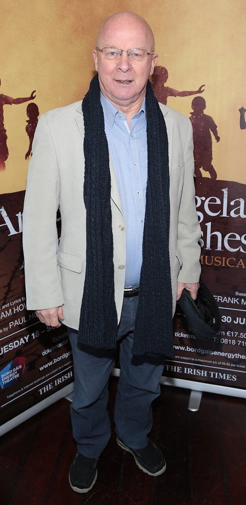 Peter Sheridan pictured at the launch event for the musical Angela's Ashes which premieres at the Bord Gais Energy Theatre in Dublin this July. Picture: Brian McEvoy