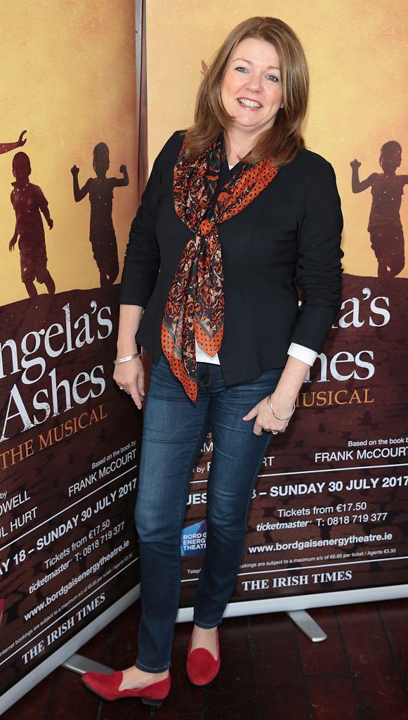 Caroline McIntyre pictured at the launch event for the musical Angela's Ashes which premieres at the Bord Gais Energy Theatre in Dublin this July. Picture: Brian McEvoy