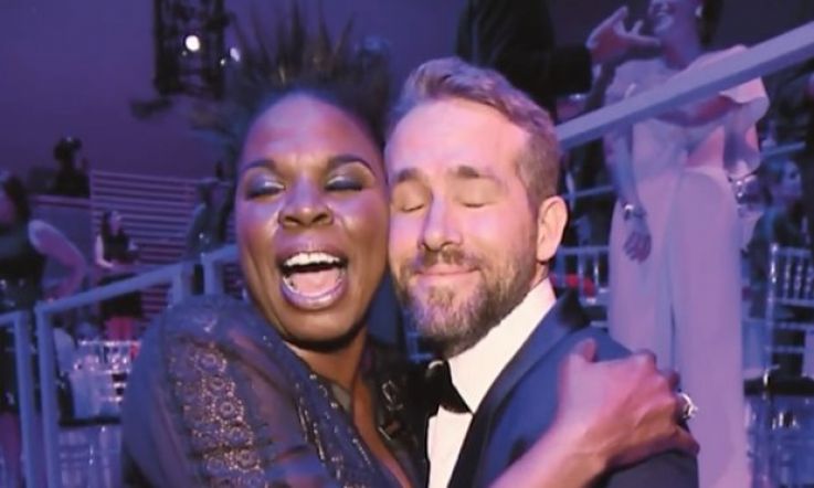 We are all Leslie Jones meeting Ryan Reynolds at the Time Gala