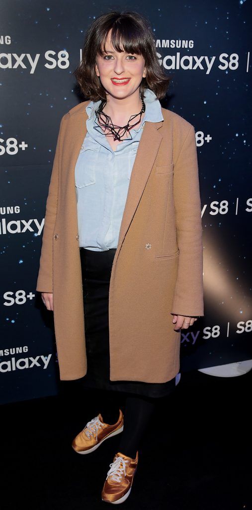 Catherine Egan pictured at the launch event for the new Samsung Galaxy S8 and S8+ at the RHK, Dublin. Pic: Brian McEvoy