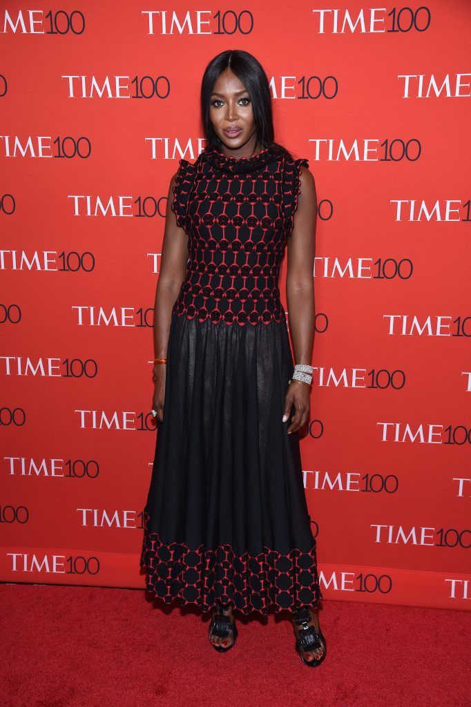 Model Naomi Campbell attends the 2017 Time 100 Gala at Jazz at Lincoln Center on April 25, 2017 in New York City.  (Photo by Dimitrios Kambouris/Getty Images for TIME)