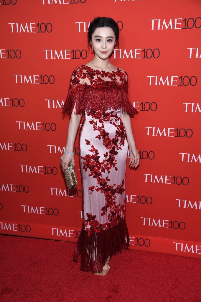 Actress Fan Bingbing attends the 2017 Time 100 Gala at Jazz at Lincoln Center on April 25, 2017 in New York City.  (Photo by Dimitrios Kambouris/Getty Images for TIME)