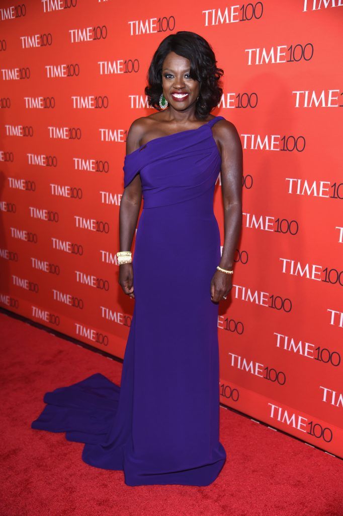 Actress Viola Davis attends the 2017 Time 100 Gala at Jazz at Lincoln Center on April 25, 2017 in New York City.  (Photo by Dimitrios Kambouris/Getty Images for TIME)