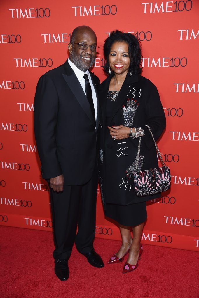 Kaiser Permanente CEO Bernard J. Tyson (L) and  Denise Bradley-Tyson attend the 2017 Time 100 Gala at Jazz at Lincoln Center on April 25, 2017 in New York City.  (Photo by Dimitrios Kambouris/Getty Images for TIME)
