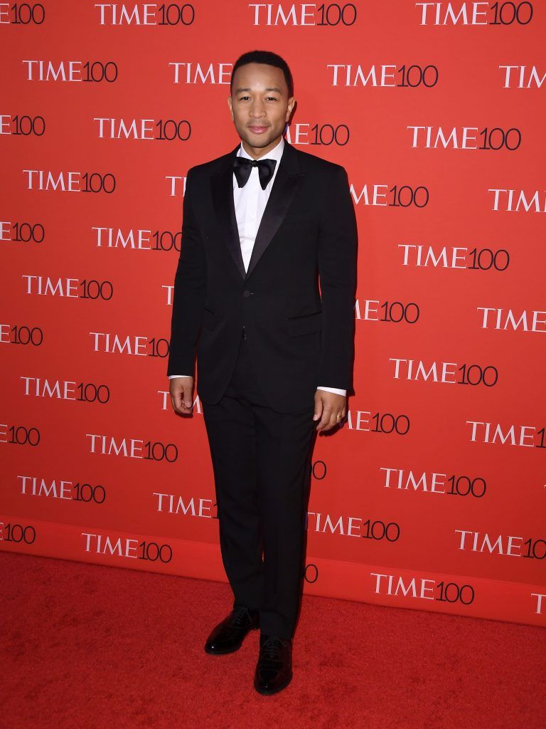 John Legend attends the 2017 Time 100 Gala at Jazz at Lincoln Center on April 25, 2017 in New York City (Photo by ANGELA WEISS/AFP/Getty Images)