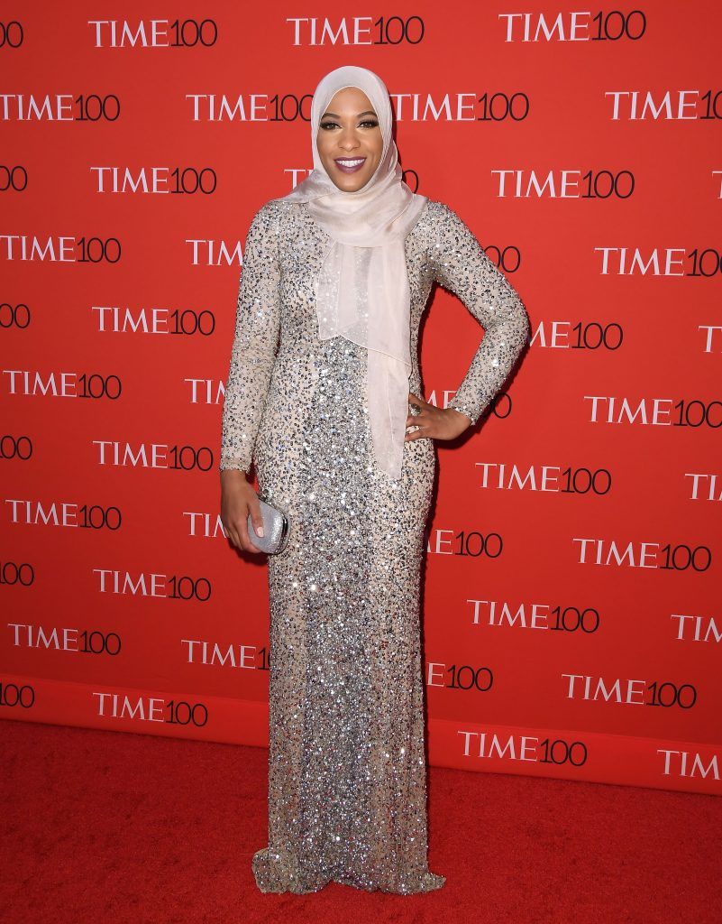 Athlete Ibtihaj Muhammad attends the 2017 Time 100 Gala at Jazz at Lincoln Center on April 25, 2017 in New York City. (Photo by ANGELA WEISS/AFP/Getty Images)