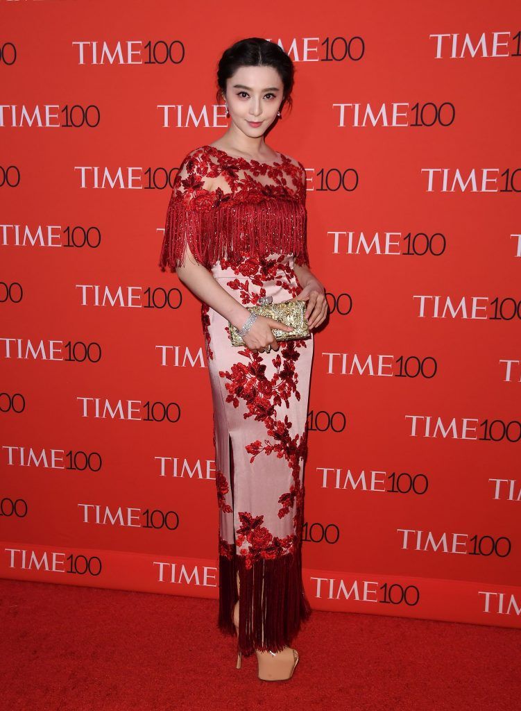 Fan Bingbing attends the 2017 Time 100 Gala at Jazz at Lincoln Center on April 25, 2017 in New York City. (Photo by ANGELA WEISS/AFP/Getty Images)