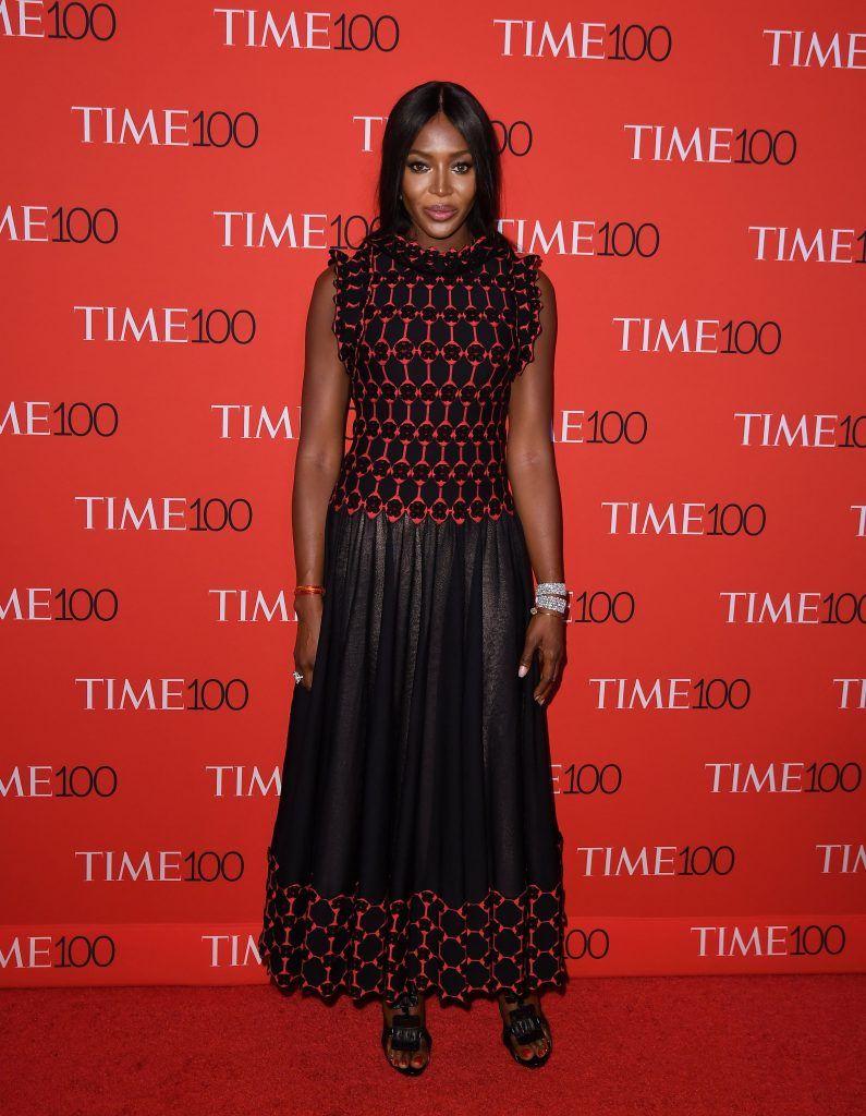 Naomi Campbell attends the 2017 Time 100 Gala at Jazz at Lincoln Center on April 25, 2017 in New York City. (Photo by ANGELA WEISS/AFP/Getty Images)