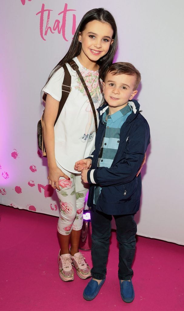 Lisa Magee and Dan Magee pictured at the Bank of Ireland Junk Kouture Final at The 3 Arena, Dublin. Pic by Brian McEvoy
