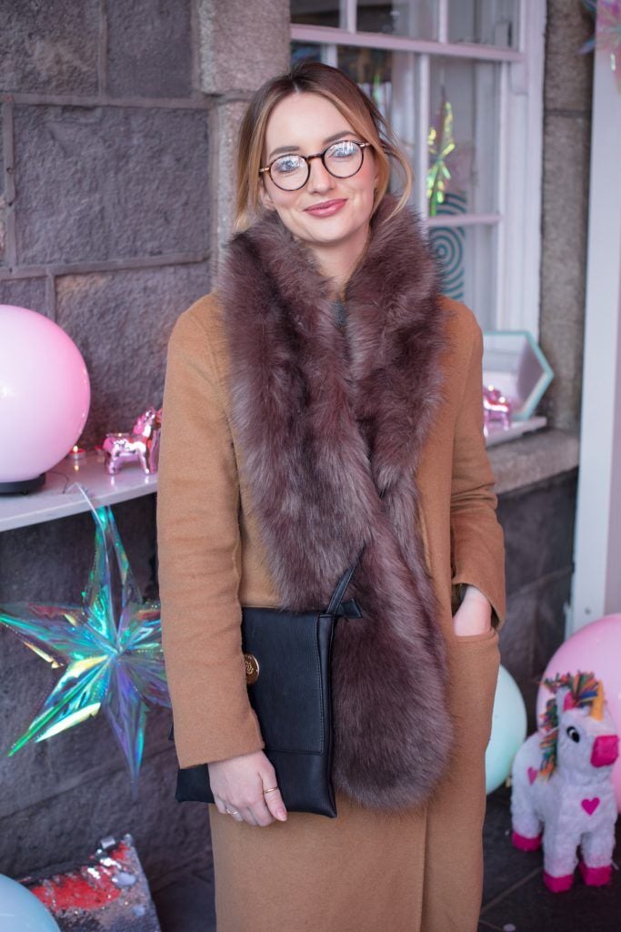 Caroline Foran pictured at the launch of Penneys festival inspired 'Prism' cosmetics collection'in Urchin St. Stephen's Green. Photo: Anthony Woods
