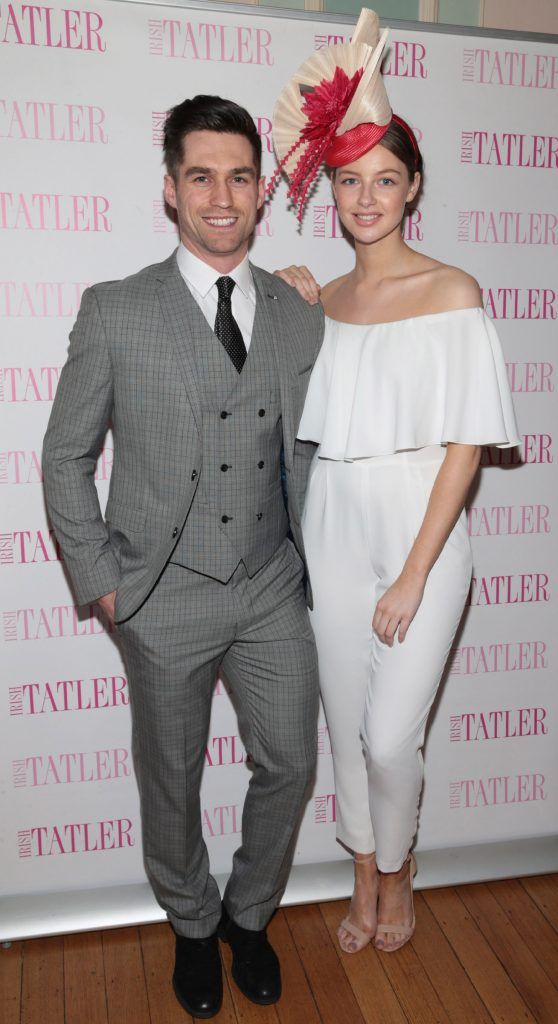 Niall Matthews and Audrey Ryan pictured at the launch of the Killashee Irish Tatler Style Icon competition which will take place at The Curragh Tattersalls Irish Guineas Festival on Sunday 28th May 2017. Picture by Brian McEvoy