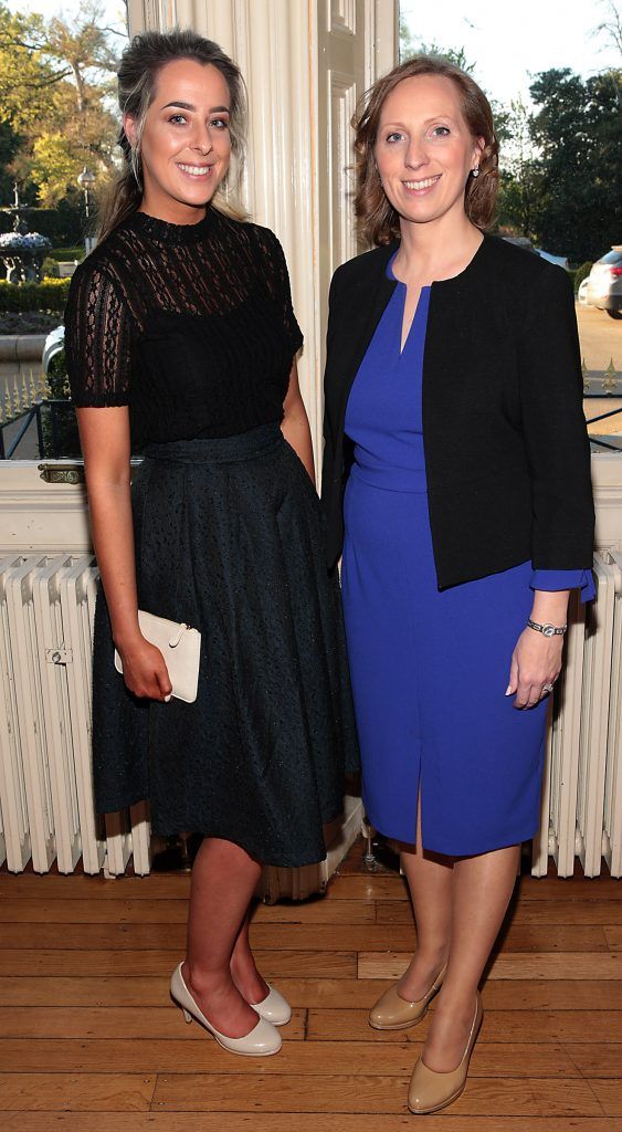 Lisa Kenny and Dee Nix pictured at the launch of the Killashee Irish Tatler Style Icon competition which will take place at The Curragh Tattersalls Irish Guineas Festival on Sunday 28th May 2017. Picture by Brian McEvoy