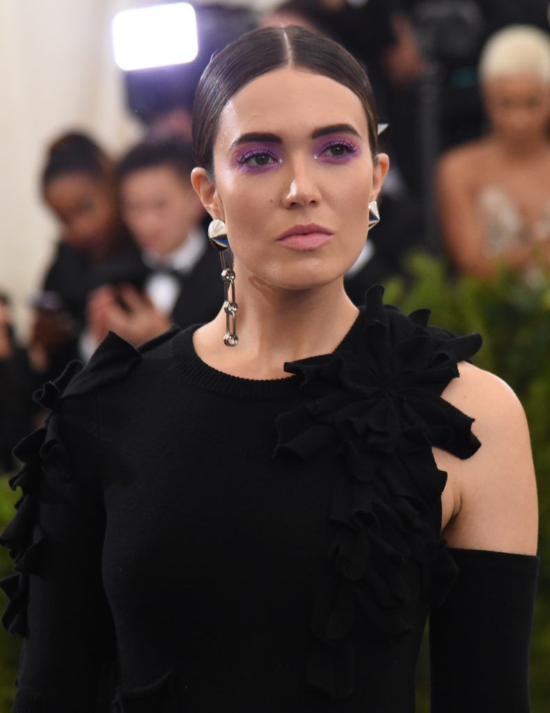 Mandy Moore attends the "Rei Kawakubo/Comme des Garcons: Art Of The In-Between" Costume Institute Gala at Metropolitan Museum of Art on May 1, 2017 in New York City.  (Photo by Nicholas Hunt/Getty Images for Huffington Post)