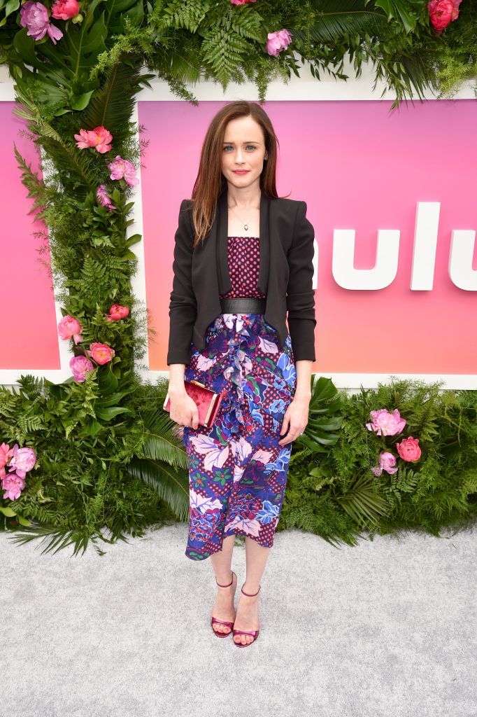 Actress Alexis Bledel attends the Hulu Upfront Brunch at La Sirena Ristorante on May 3, 2017 in New York City.  (Photo by Bryan Bedder/Getty Images for Hulu)