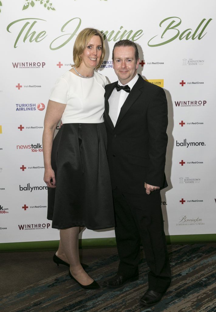 Pictured at The Jasmine Ball for the Irish Red Cross, held in the Clayton Burlington Road Hotel, Dublin. May 2017. Photographer: Paul Sherwood