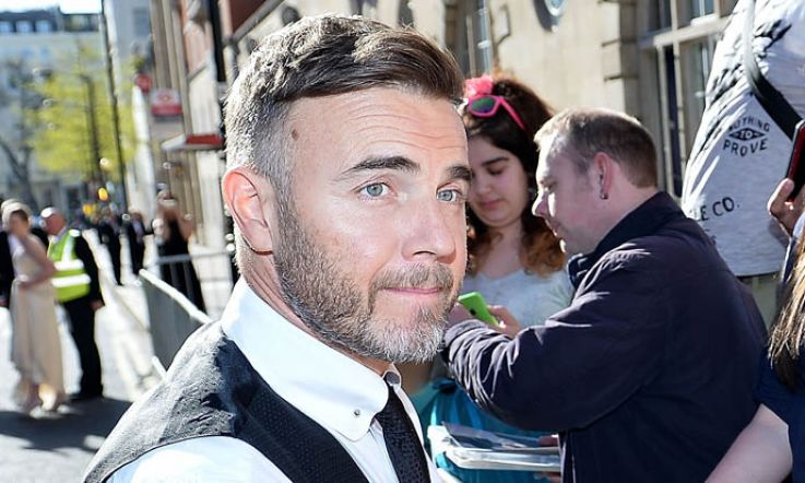 Gary Barlow goes back to his Take That peroxide blonde roots