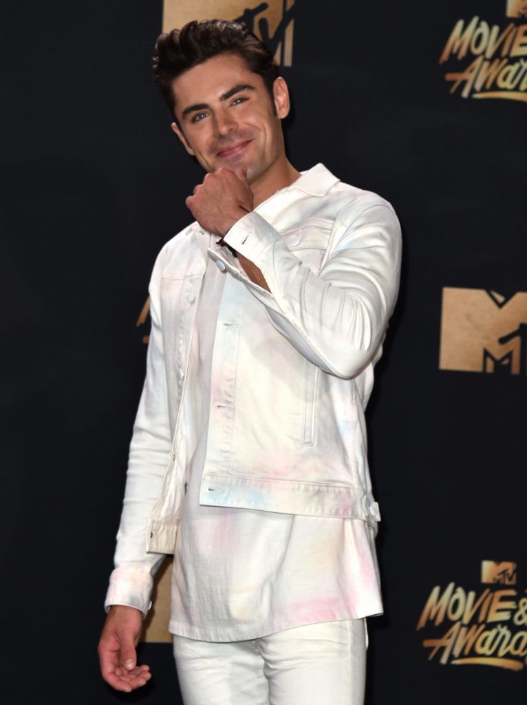 LOS ANGELES, CA - MAY 07:  Actor Zac Efron attends the 2017 MTV Movie And TV Awards at The Shrine Auditorium on May 7, 2017 in Los Angeles, California.  (Photo by Alberto E. Rodriguez/Getty Images)