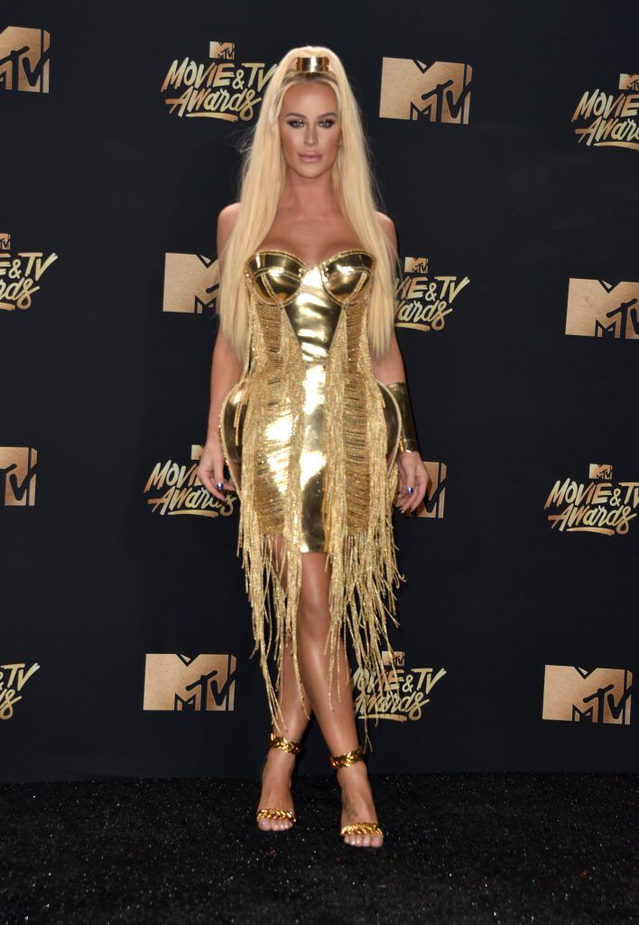 LOS ANGELES, CA - MAY 07:  Model Gigi Gorgeous attends the 2017 MTV Movie And TV Awards at The Shrine Auditorium on May 7, 2017 in Los Angeles, California.  (Photo by Alberto E. Rodriguez/Getty Images)