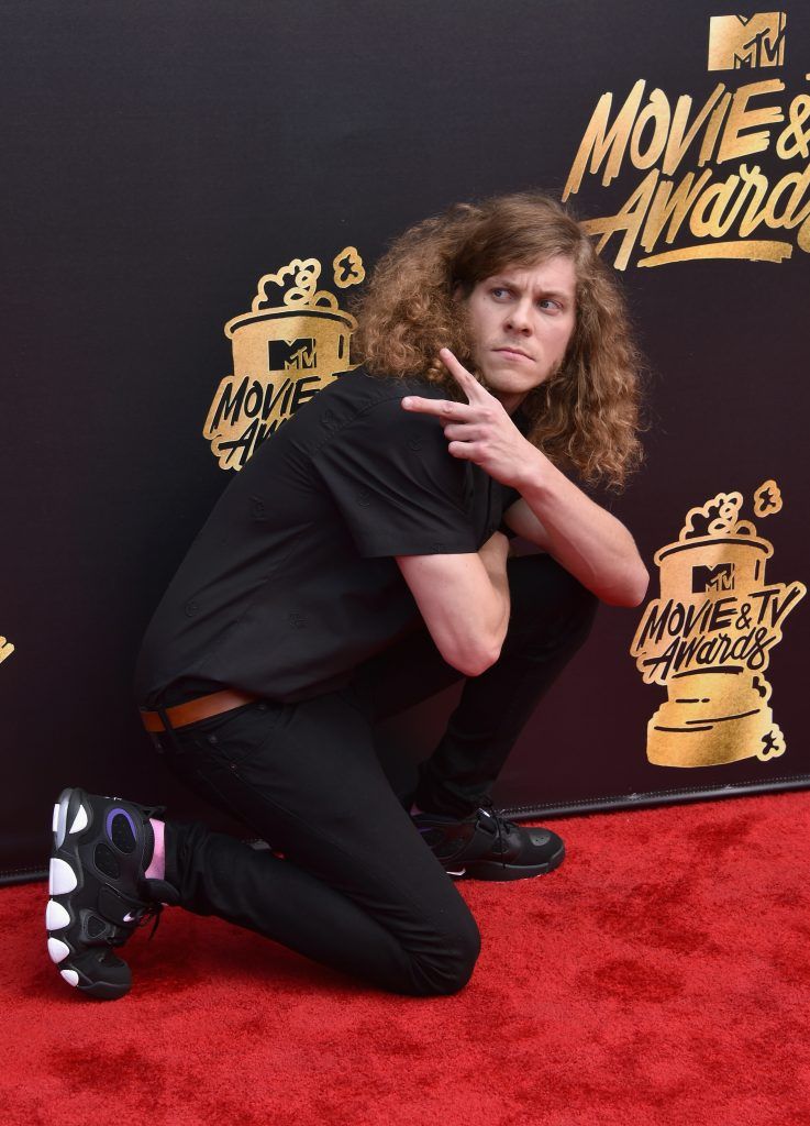 LOS ANGELES, CA - MAY 07:  Actor Blake Anderson attends the 2017 MTV Movie And TV Awards at The Shrine Auditorium on May 7, 2017 in Los Angeles, California.  (Photo by Alberto E. Rodriguez/Getty Images)