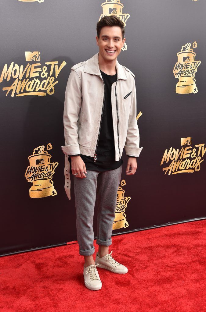 LOS ANGELES, CA - MAY 07:  Singer Gabriel Conte attends the 2017 MTV Movie And TV Awards at The Shrine Auditorium on May 7, 2017 in Los Angeles, California.  (Photo by Alberto E. Rodriguez/Getty Images)
