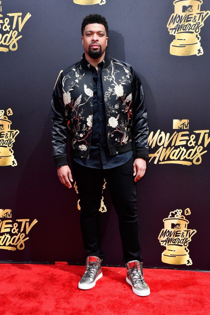 LOS ANGELES, CA - MAY 07:  Actor DeRay Davis attends the 2017 MTV Movie And TV Awards at The Shrine Auditorium on May 7, 2017 in Los Angeles, California.  (Photo by Frazer Harrison/Getty Images)