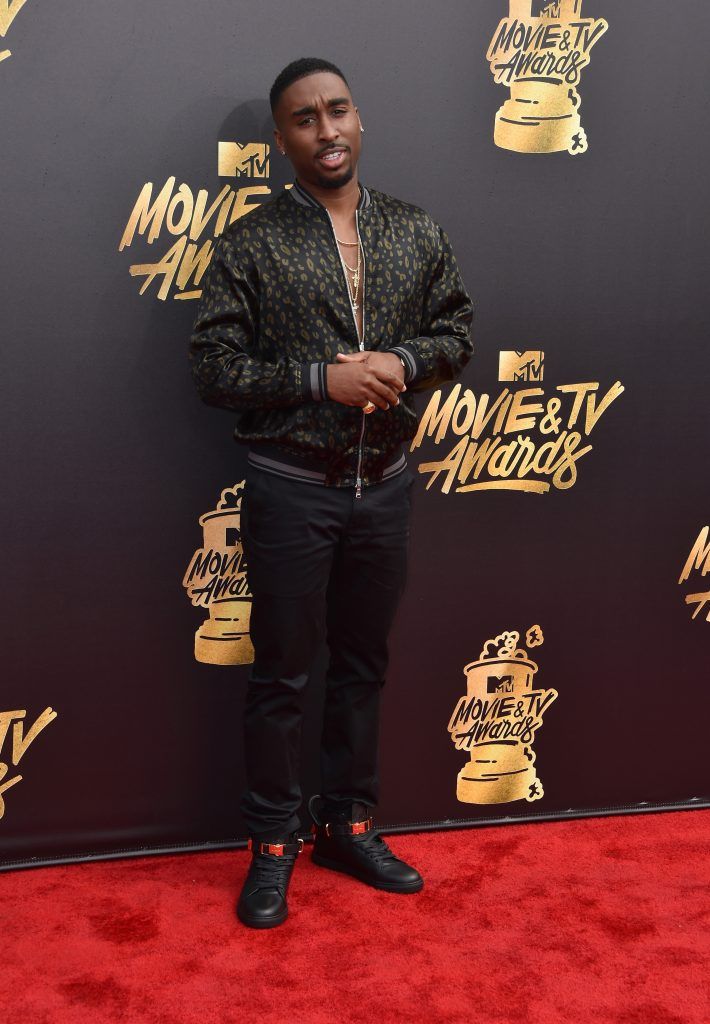LOS ANGELES, CA - MAY 07:  Actor Demetrius Shipp Jr. attends the 2017 MTV Movie And TV Awards at The Shrine Auditorium on May 7, 2017 in Los Angeles, California.  (Photo by Alberto E. Rodriguez/Getty Images)