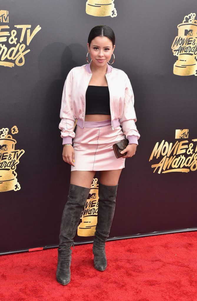 LOS ANGELES, CA - MAY 07:  Actor Cierra Ramirez attends the 2017 MTV Movie And TV Awards at The Shrine Auditorium on May 7, 2017 in Los Angeles, California.  (Photo by Alberto E. Rodriguez/Getty Images)