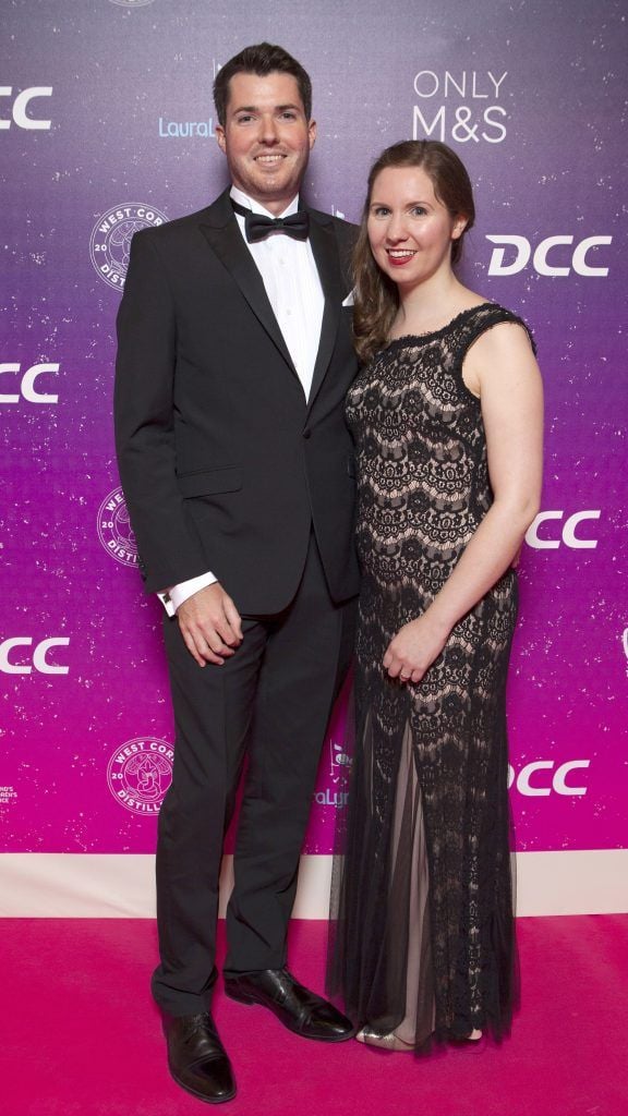 Stephen Rigley and Claire Oliver pictured at The LauraLynn Heroes Ball at The Intercontinental Hotel in Ballsbridge, Dublin to raise funds for LauraLynn Ireland's Children's Hospice. Picture: Peter Houlihan