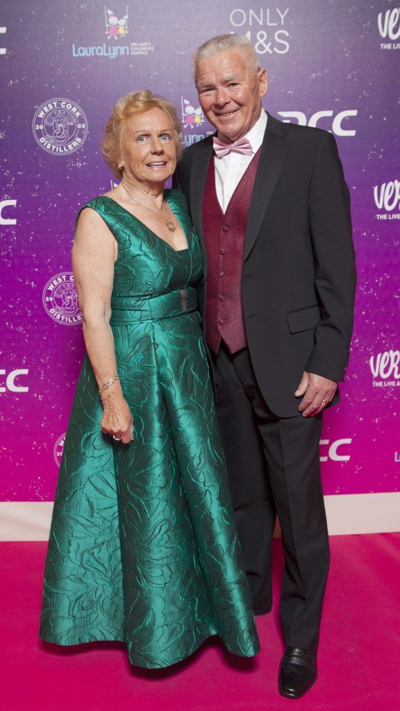 Patricia and Michael Murray pictured at The LauraLynn Heroes Ball at The Intercontinental Hotel in Ballsbridge, Dublin to raise funds for LauraLynn Ireland's Children's Hospice. Picture: Peter Houlihan